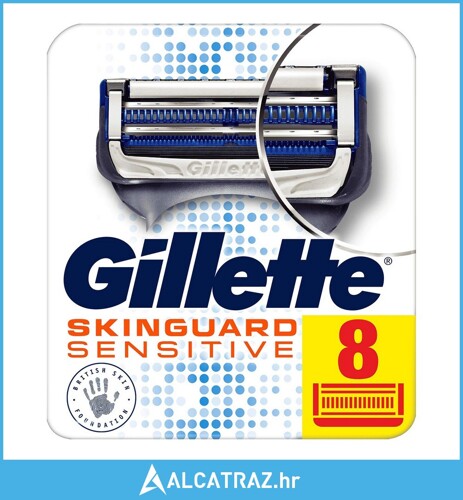 Refil Britvice Gillette Skinguard Sensitive 8 kom. - NOVO