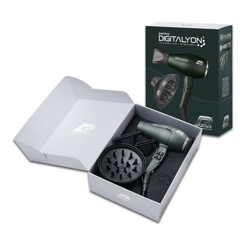 Sušilo za kosu Parlux Digitalyon Antracitna Ionsko (2 pcs) - NOVO