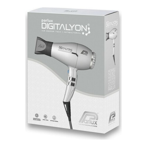 Sušilo za kosu Parlux Digitalyon Srebrna Ionsko (2 pcs) - NOVO