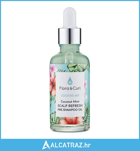 Ulje za Kosu Flora & Curl Soothe Me Metvica Kokos Pred-šampon Osvježavajuć...