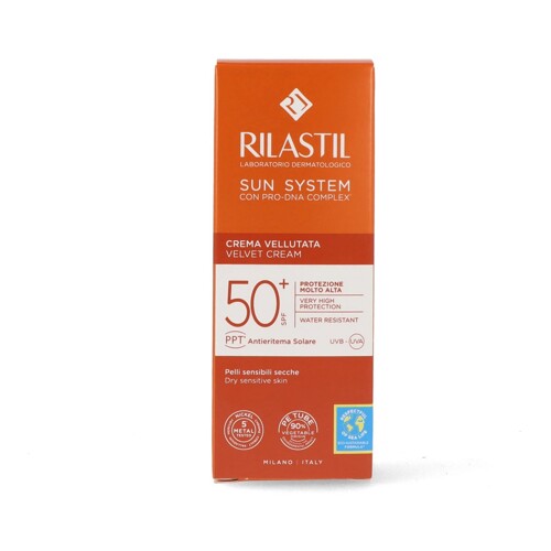 Sredstvo za Zaštitu od Sunca s Bojom Rilastil Sun System Spf 50+ (50 ml) - N...
