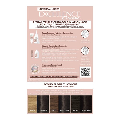 Boja Bez Amonijaka L'Oreal Make Up Excellence 2u-darkest brunette - NOVO