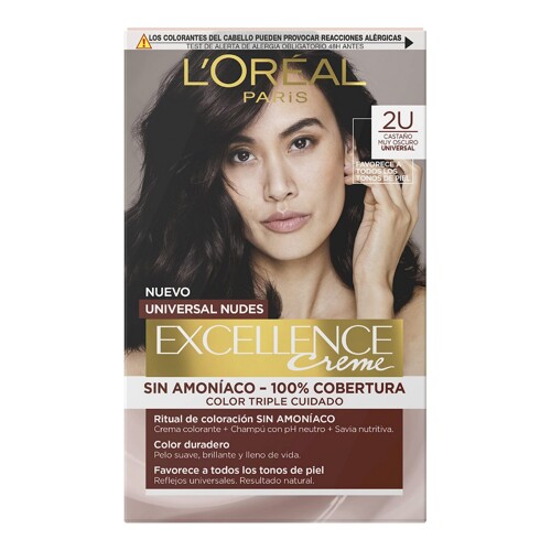 Boja Bez Amonijaka L'Oreal Make Up Excellence 2u-darkest brunette - NOVO