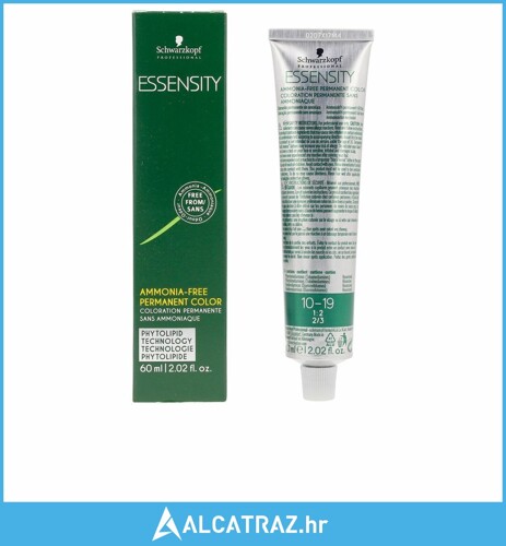 Trajna Boja Schwarzkopf Essensity 10-19 Bez amonijaka (60 ml) - NOVO