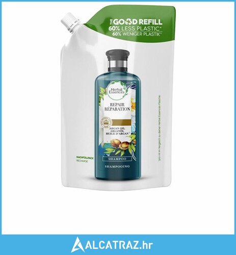 Obnavljajući Šampon Herbal Arganovo Ulje punjenje (480 ml) - NOVO