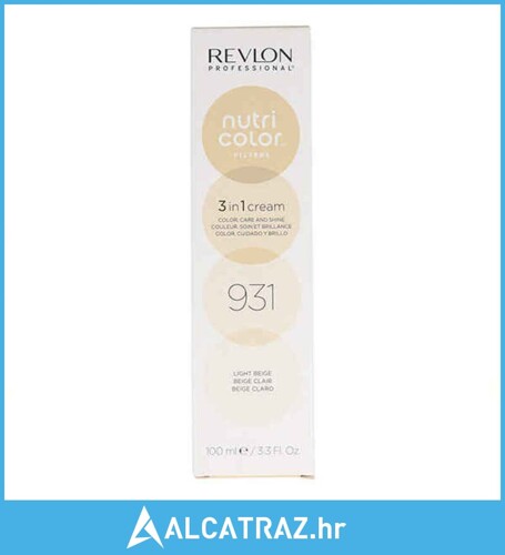 Trajna boja u kremi Revlon Nutri Color 3 u 1 931 - Light Beige (100 ml) - NOVO