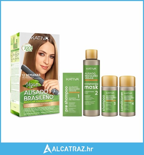Frizerski Set za Brazilsko Ravnanje Kativa (5 pcs) - NOVO