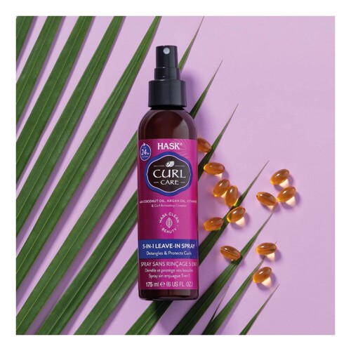 Regenerator u Spreju HASK Curl Care 5 in 1 Za Kovrčavu Kosu (175 ml) - NOVO