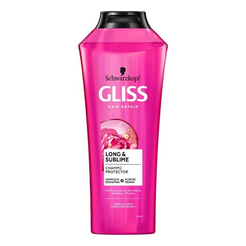 Šampon Schwarzkopf Gliss Long & Sublime (370 ml) - NOVO