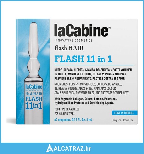 Ampule laCabine Flash Hair 11 in 1 (7 pcs) - NOVO