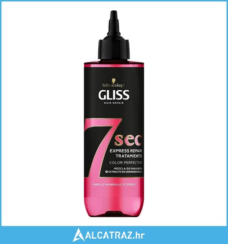 Obnavljajuća Maska za Kosu Schwarzkopf Gliss 7 Sec Color Perfector (200 ml) ...