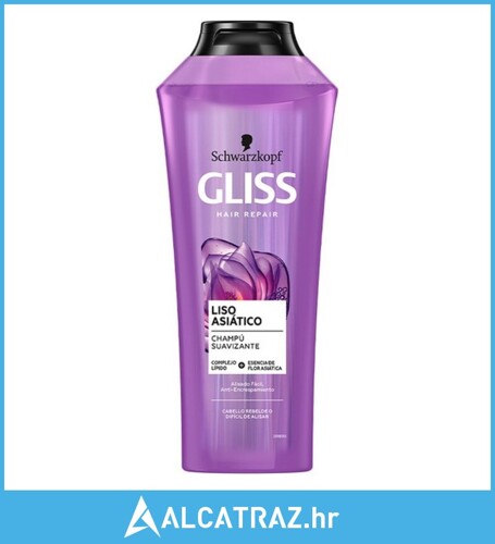 Šampon Gliss Liso Asiatic Schwarzkopf (370 ml) - NOVO