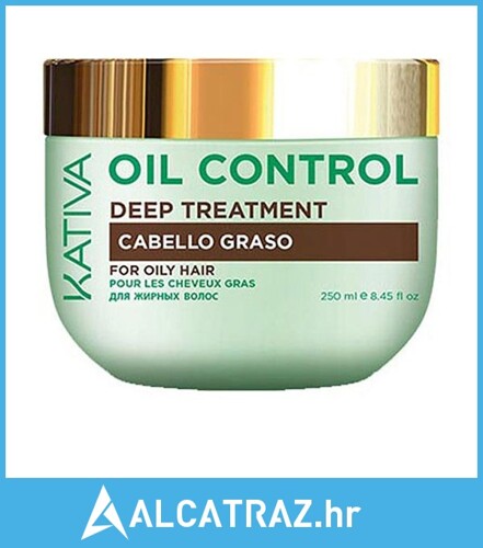 Maska za Kosu Kativa Oil Control (250 ml) - NOVO