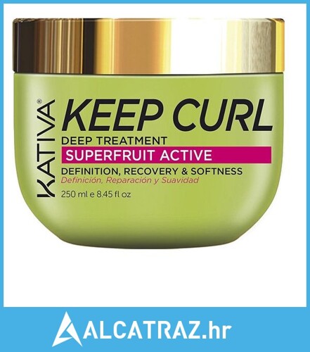 Maska za Kosu Kativa Keep Curl (250 ml) - NOVO