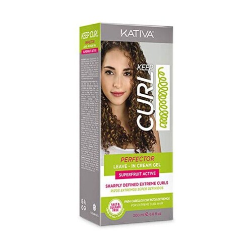 Krema za Definiranje Kovrča Kativa Keep Curl (200 ml) - NOVO