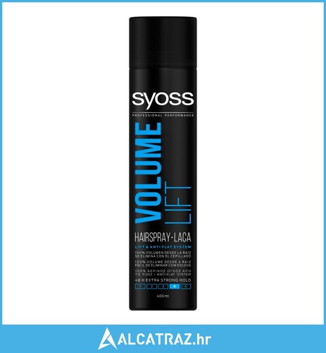 Lak za Učvršćivanje Volume Lift Syoss Volumen (400 ml) - NOVO
