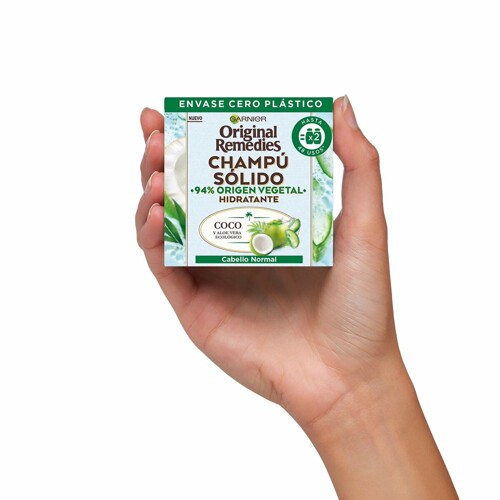 Kruti šampon Garnier Original Remedies Kokos Aloe vera Sredstvo za hidrataci...