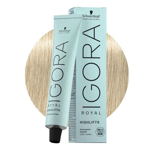 Trajna boja u kremi Schwarzkopf Igora Royal Highlifts Nº 10-1 (60 ml) - NOVO