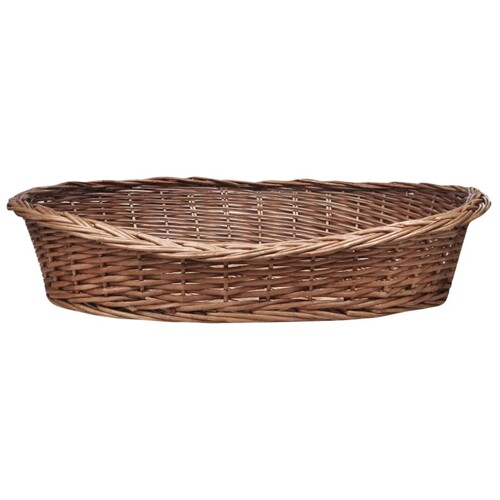 Košara za psa / krevet za ljubimce od vrbe prirodna boja 90 cm - NOVO