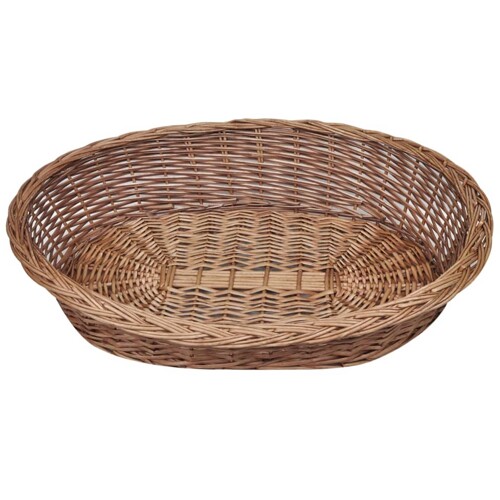 Košara za psa / krevet za ljubimce od vrbe prirodna boja 90 cm - NOVO