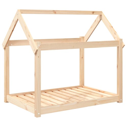 Krevet za pse 101x70x90 cm od masivne borovine - NOVO