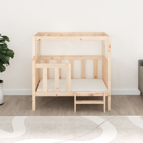 Krevet za pse 105,5x83,5x100 cm od masivne borovine - NOVO