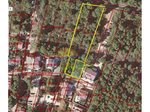 Zemljište: Vrboska, 2239.00 m2, Građevinsko, otok Hvar