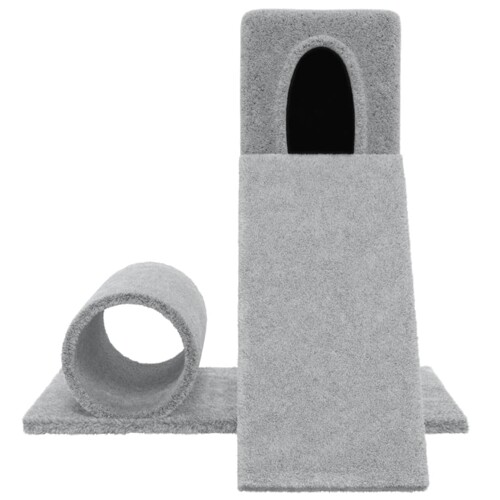 Penjalica za mačke sa stupom za grebanje svjetlosiva 59 cm - NOVO