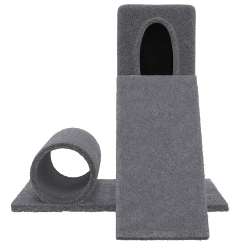 Penjalica za mačke sa stupom za grebanje tamnosiva 59 cm - NOVO