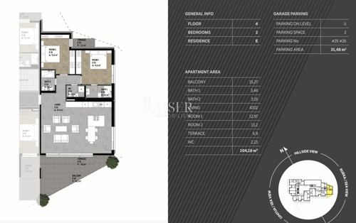 Opatija - stan u novogradnji 104,18 m2