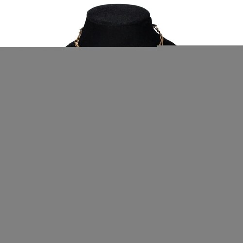 Stalak/poprsje za ogrlice flanelsko crno 4 komada - NOVO
