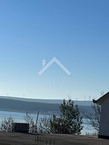 Građevinsko zemljište sa pogledom na more 1240m2 - Maslenica
