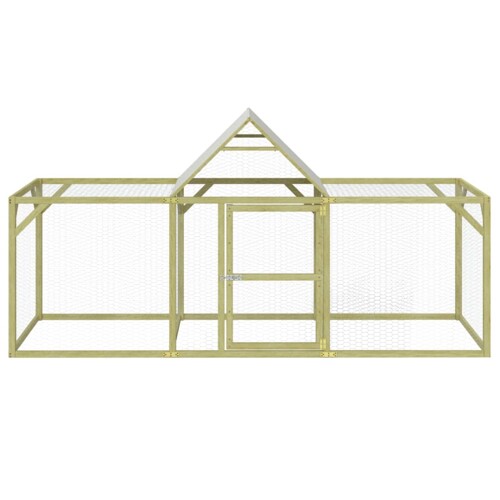 Kokošinjac 300 x 100 x 150 cm od impregnirane masivne borovine - NOVO