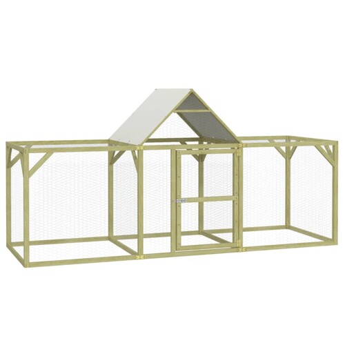 Kokošinjac 300 x 100 x 150 cm od impregnirane masivne borovine - NOVO