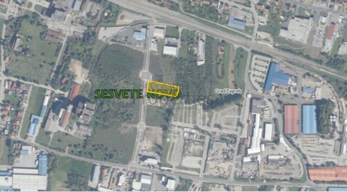 SESVETE, INDUSTRIJSKA ULICA, GRAĐ. ZEMLJIŠTE 3200 M2, POSLOVNA ZONA
