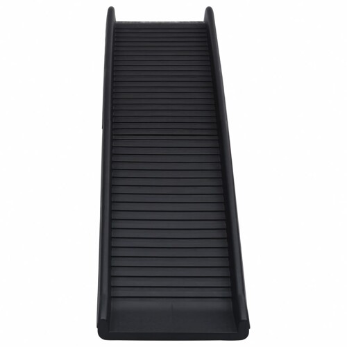 Sklopiva rampa za pse crna 155,5 x 40 x 15,5 cm - NOVO