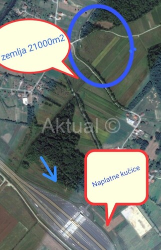GRAĐEVINSKO ZEMLJIŠTE, 21.000m2, RUGVICA, ČRNEC DUGOSELSKI - PRODAJA