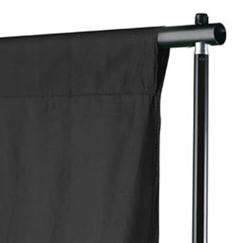 Pozadina pamučna crna 300x300 cm - NOVO