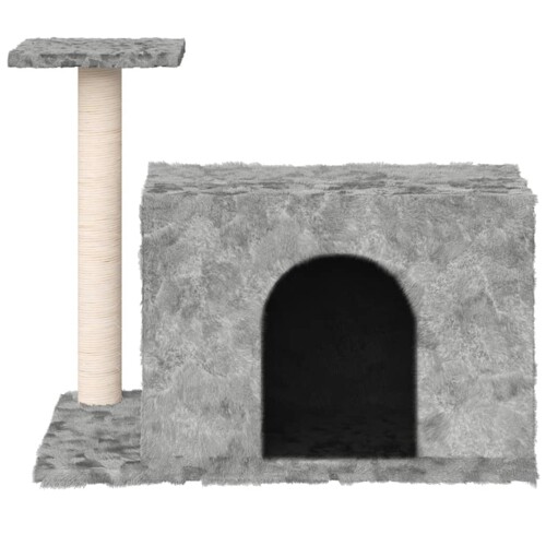 Penjalica za mačke sa stupom za grebanje svjetlosiva 51 cm - NOVO