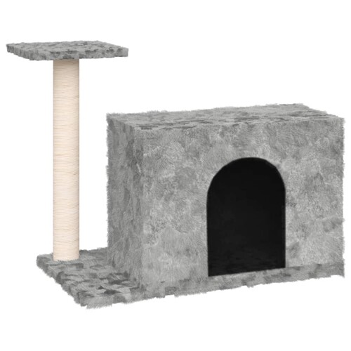 Penjalica za mačke sa stupom za grebanje svjetlosiva 51 cm - NOVO