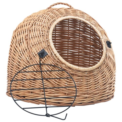 Transporter za mačke 45 x 35 x 35 cm od prirodne vrbe - NOVO
