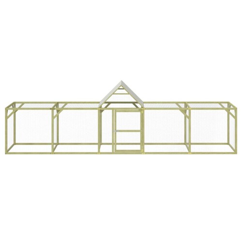 Kokošinjac 500 x 100 x 150 cm od impregnirane masivne borovine - NOVO