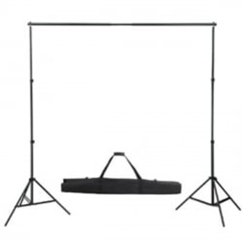 Pozadinski sustav s potporom 300 x 300 cm zeleni - NOVO