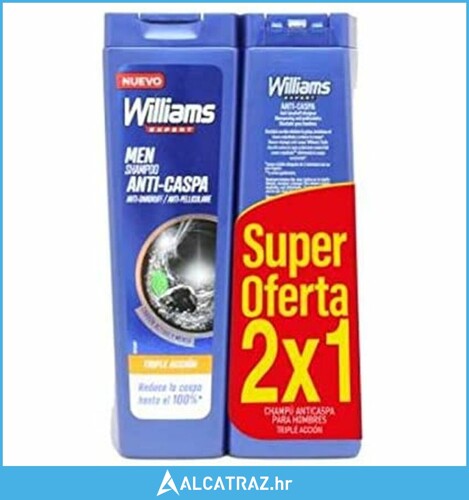 Šampon Protiv Prhuti Triple Acción Williams (2 uds) - NOVO