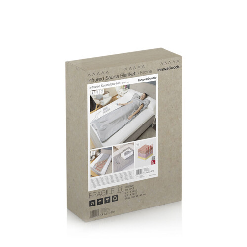 Deka Sauna s Dalekom Infracrvenom Toplinom Bedna InnovaGoods - NOVO