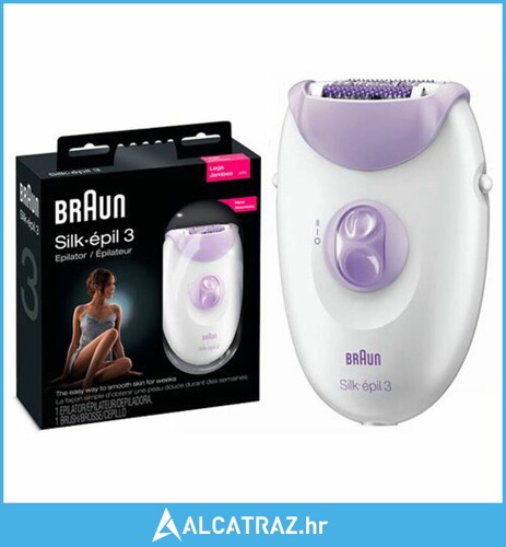 Električni depilator Braun SE 3170 Violeta - NOVO