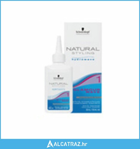 Trajna Boja Schwarzkopf Natural Styling 80 ml Nº 1 - NOVO