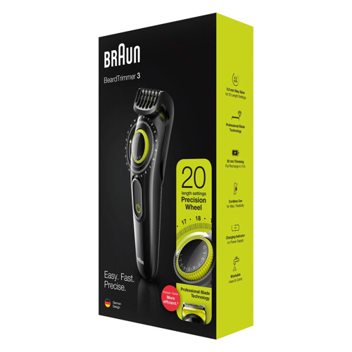 Trimer Braun BT3221 - NOVO