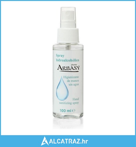Hidroalkoholni gel Arbasy 100 ml Spray - NOVO