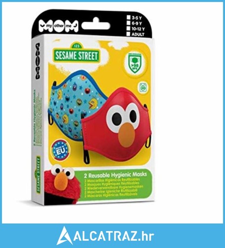 Maska za Lice Sesame Street Premium 6-9 godine - NOVO